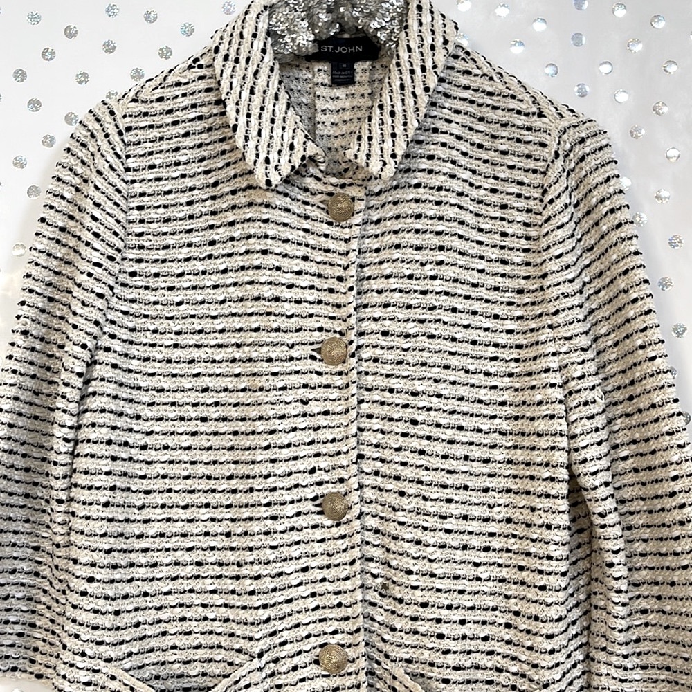 SOLD:St. John Jacket ~ - Picture 6 of 10